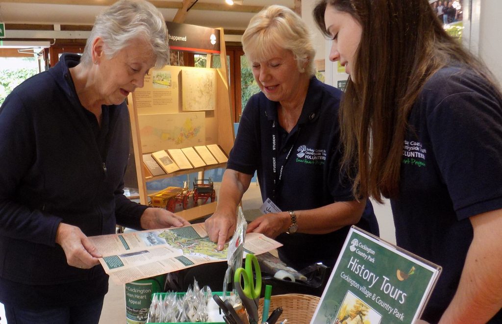 Cockington volunteers